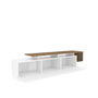 Hanah Home Pia Soporte para TV Nogal y Blanco